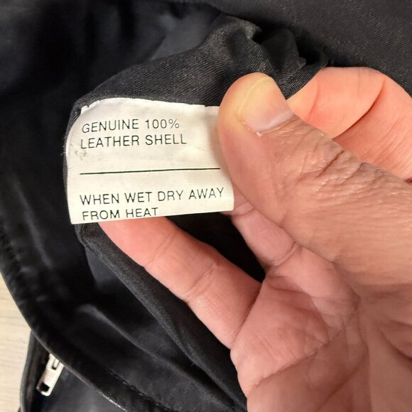 Vintage 90s MOB Classic X4 Collection Hand Tooled Leather Chaps, XL - Picture 2 of 9